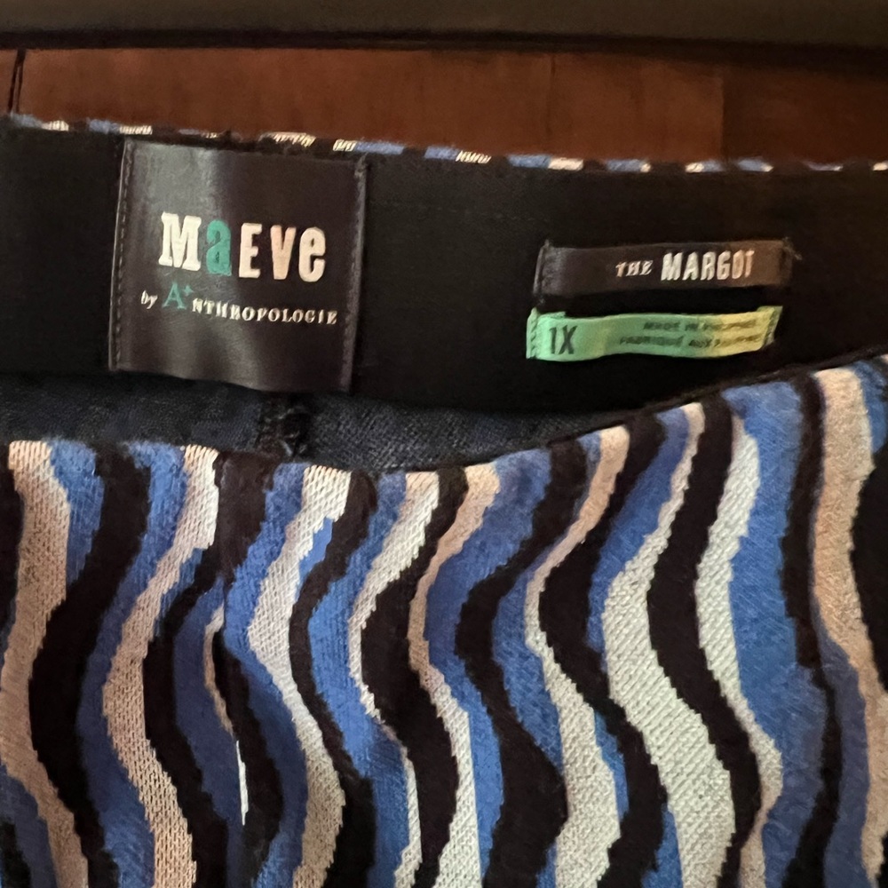 Maeve The Margot Cropped Kick Flare Pants Size 1X